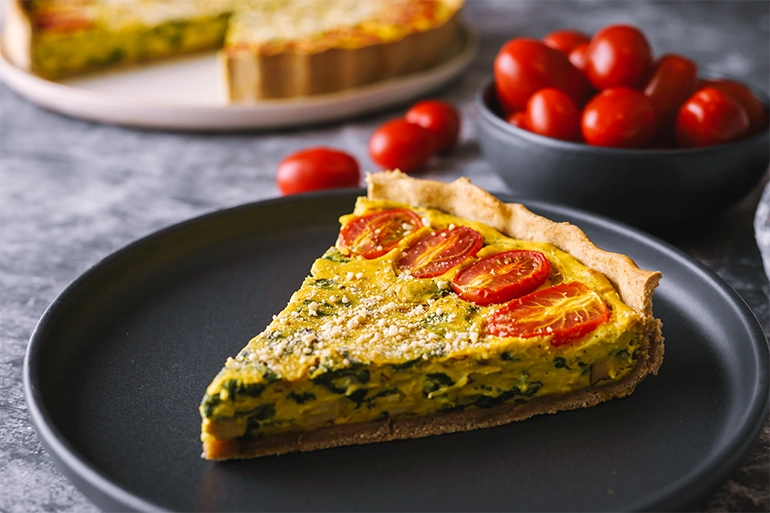 Vegane Quiche – proteinreich, gesund und lecker