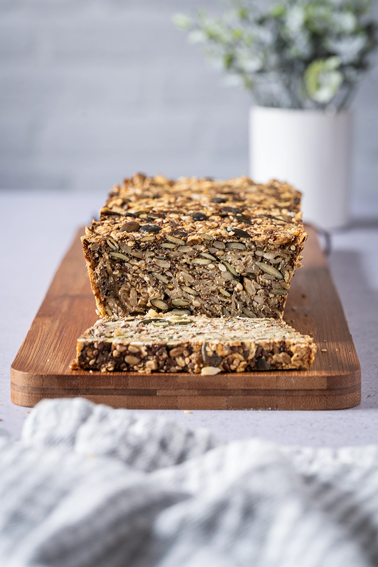 Veganes Saatenbrot – glutenfrei, nährstoffreich und gesund